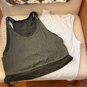 2 Lululemon Workout Tanks